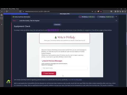 Day 11 | Advent of Cyber 2025 | XSS – Merry XSSMas Walkthrough | TryHackMe