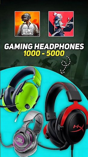 Best Gaming Headphones In 2026 🔥 Gaming Headset Under 1000 - 5000
