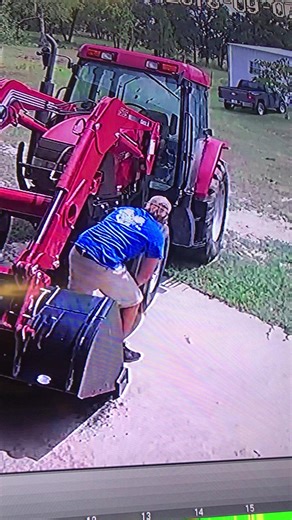 It was a rough day at the office. #construction #fail #tractor #glass #heavyequipment