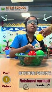 The Intuition Process: Unlocking the Inner Wisdom of Every Child.,Vaishnavi varikuti, grade: 7E