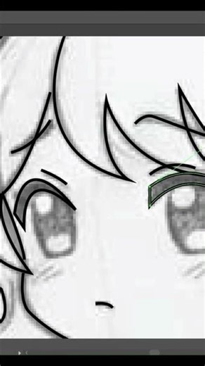 chibi outline #drawingtutorial #art #digitaldrawing