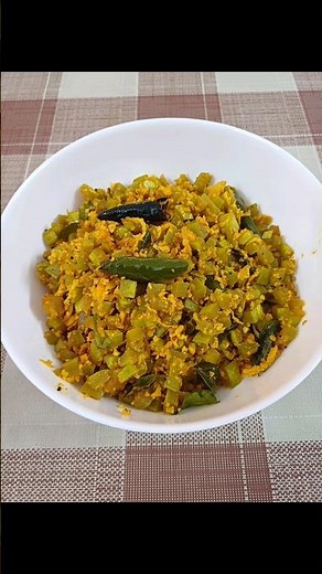 snake gourd stir fry | padavalanga thoran | #shortsfeed #indianrecipes