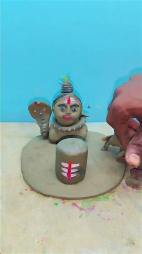 Mahashivratri Special Clay Shivling | Handmade Shivling Art#creativeclayideas #mahashivratri #clay