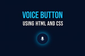 Animated Voice Button
