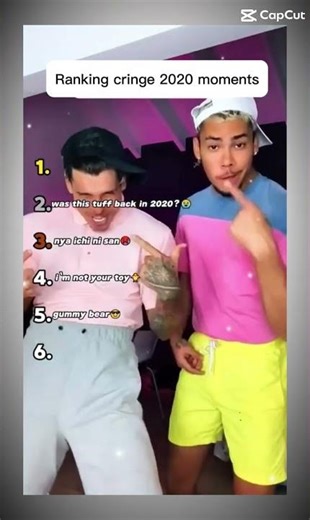 Ranking cringe 2020 moments ￼