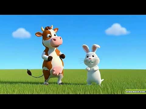 Muzzle to Muzzle Cow Dance! 🐮 Videos for kids