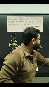 JEE PYQ🎯!! Electrostatics JEE Mains PYQ with Tricks🔥!! #jee #neet #shorts #shorttricks #shortvideo