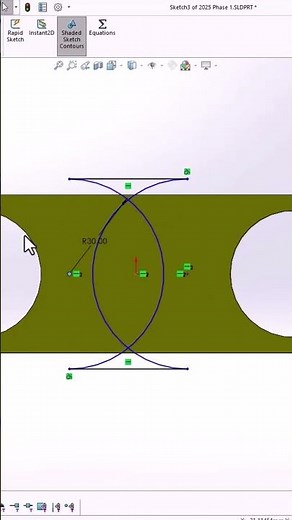 SOLIDWORKS Model Mania Timelapse — Quick 20s Model🔥