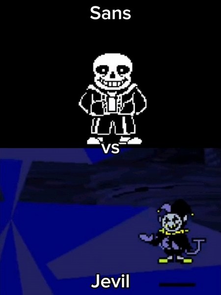 Sans vs Jevil (Undertale | Deltarune)