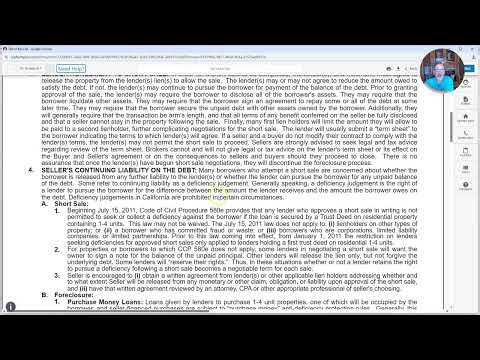 C.A.R. Short Sale Listing Addendum 2026 - Save Money Up, Stay Longer - Leverage These Rules