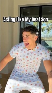 Acting Like My Deaf Son During The Holidays!!!🎄🎁 #shorts #funny #parenting #christmas