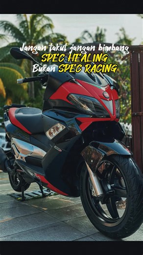 Santai Bersama Aprila SR Max 300