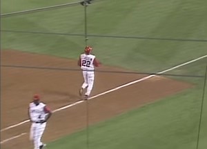 ⚾️On July 3, 2004 Dodgers closer Eric Gagne extends his MLB record consecutive saves streak to 84 games with a save against the Angels. The streak began on August 28, 2002 and would end on July 5, 2004. During the streak, Gagne allowed 44 hits in 89 innings with 139 strikeouts and 18 walks. When Gagné entered a game at Dodger Stadium, usually in the 8th or 9th inning with Los Angeles in the lead, the words "Game Over" would flash across the scoreboard and the PA system would play the song "Welco