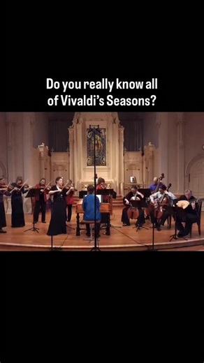 Reels Classics • Classical Music on Instagram: "🎶🔥 Antonio Vivaldi – The Four Seasons Voices of Music – complete performance 🎻 • Vivaldi’s The Four Seasons is a masterpiece that musically expresses the beauty and emotions of each season of the year. Composed in 1723, the work vividly captures the sound of nature, the climate, and the sensations of each season. • 🌞 Summer – The concerto portrays the intense heat and the approaching storm. The restless, dynamic music conveys the energy and agi
