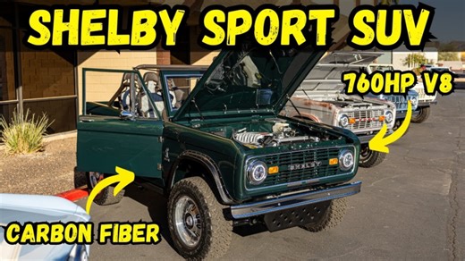 The Most INSANE Shelby Ever?! 760HP Carbon Fiber Sport SUV by Gateway Broncos!
