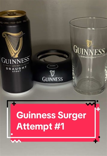 Cómo servir la Guinness perfecta con Surger