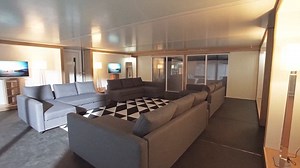 Foldable building demonstration as transportable living space