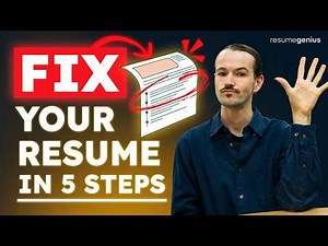 5 Resume Fixes You Need Before Applying for Jobs in 2026