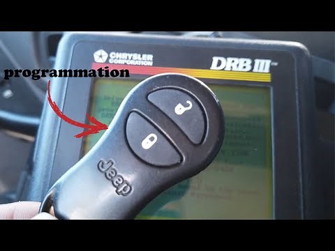 Tuto programmation télécommande jeep avec DRB 3