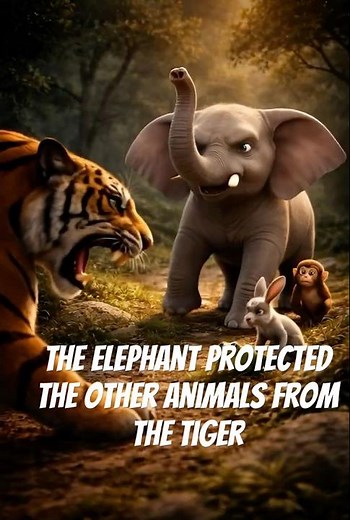 The Elephant and the Friends | A Short Fable
