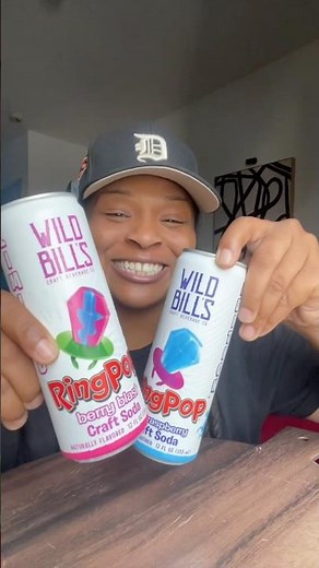I Tried Ring Pop Candy flavored Soda and WOW!