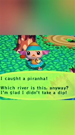 I FINALLY Caught the Piranha! 😱 – Animal Crossing GameCube