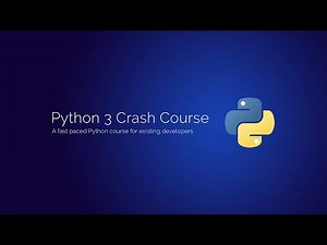 Python 3 Crash Course: Learn Python 3 in 1 hour.