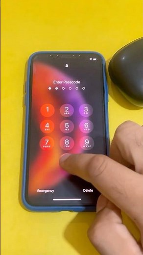 فتح قفل الايفون بدون فورمات وبدون كمبيوتر #ايفون #iphone
