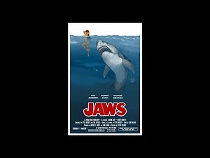 Jaws (1975) Poster Art Showcase
