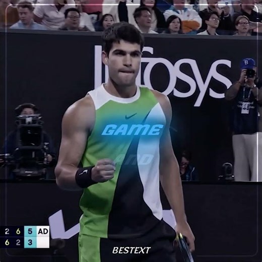 Alcaraz made the: Tennis History. 👀😁