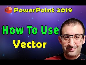 8- How to Use Vector in PowerPoint 2019