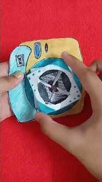 📷✨Unique --- open---twist paper Polaroid camera card✨📷
