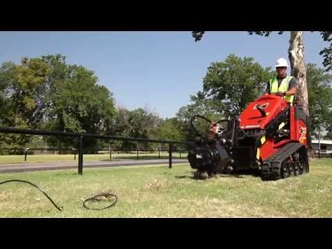 Vibratory Plow Attachment for Ditch Witch Mini Skid Steers