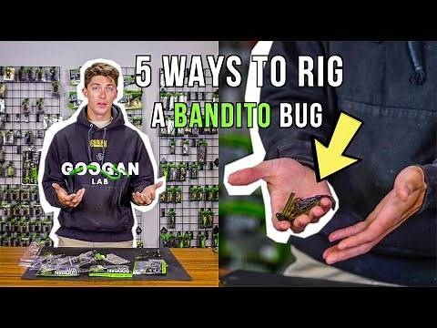 5 WAYS TO RIG a BANDITO BUG! ( BASS FISHING TIPS )
