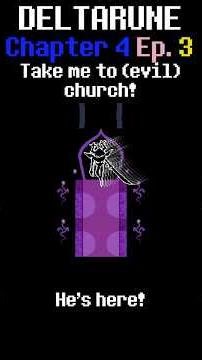 Three episodes in and we just reached the actual sanctuary - DELTARUNE #deltarunechapter4 #deltarune