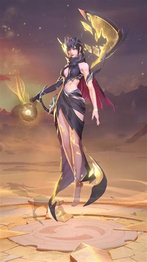 Garena AOV Indonesia on Instagram: "Azzen'ka Sun Shrouder akan segera hadir di AOV Indonesia! Lewat revamp pada update terbaru AOV kali ini, Azzen'ka siap menunjukkan kekuatan abadi yang selama ini tersembunyi. Sebagai Mage dengan kontrol area dan burst damage yang mengerikan, ia siap membawa perubahan dengan ancaman besar di mid lane. Siapa yang udah ga sabar ingin coba Azzen'ka terbaru kali ini?! 😁 #NewSeason #VersionUpdate #Garena #GarenaAOV #ArenaofValor #AOV #Games #Moba #HeroRevamp #Azzen