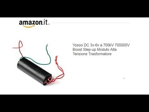 Homemade DIY 700000 Volt Very high voltage Taser