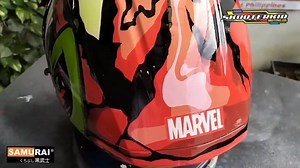 14K views · 373 reactions | (repost) HJC TOXIN HELMET DIY Custom Painting #SamuraiPaintPhilippines #SamuraiPaintDIY #samuraipaint2k #painttutorial #easydiyniskooterkid #samuraipainttricks #skooterkidmotovlog | Skooterkid Motovlog | Facebook
