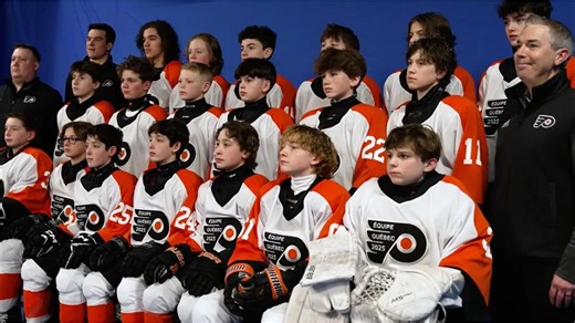 C'est Showtime: Flyers Quebec Peewee Team