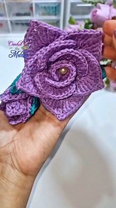 78K views · 900 reactions | Lo más bello en Rosas a crochet #knitting #tutorial #flowers | Crochet Melros | Facebook