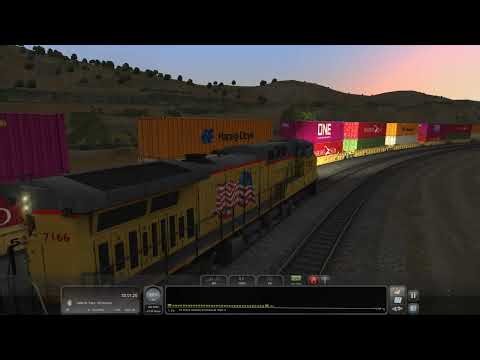 Train Simulator Classic - [GE AC4400CW] - UP 7166 to Bakersfield - Part 2 - 4K UHD