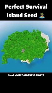 Minecraft Island Seed with Crazy Spawn
