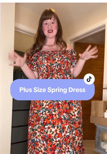 Flattering Plus Size Dress for Spring and Summer