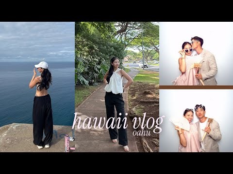Hawaii Vlog 🌺 Celebrating Friends 🤍, First Luau Experience + What We Ate in Oahu