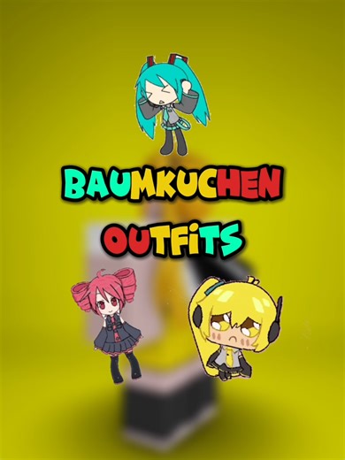 Creative Baumkuchen Outfits for Roblox Cosplay