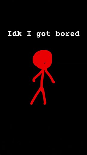 Stick figure dancing