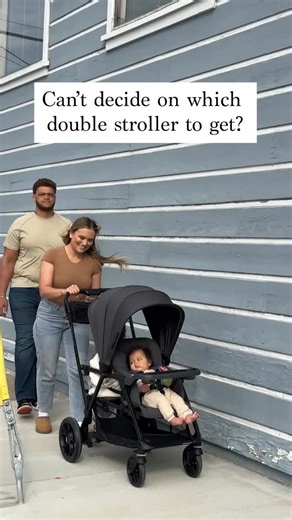 Built to grow with your crew🙌✨ The Caboose RS Sit and Stand Double Stroller | joovy