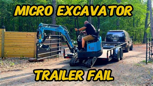 How professionals move mini excavators without risk: must watch