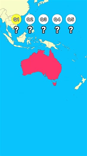 Can You Guess All 5 Countries? 🌍 #mapquiz #challenge #geographyquiz #guessthecountry