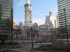 Penn Square (Centre Square) in Philadelphia, USA